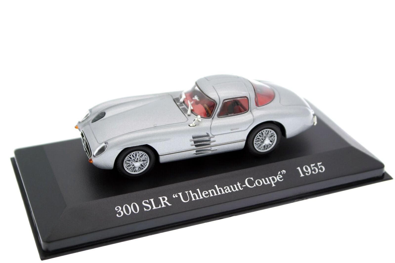 IXO Models 1/43 Mercedes-Benz 300SLR Coupe "Uhlenhaut" (W196S) 1955 Silver