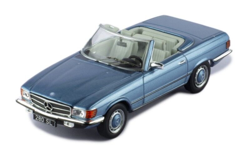 IXO Models 1/43 Mercedes-Benz 280 SL (R107) 1979 Metallic Light Blue