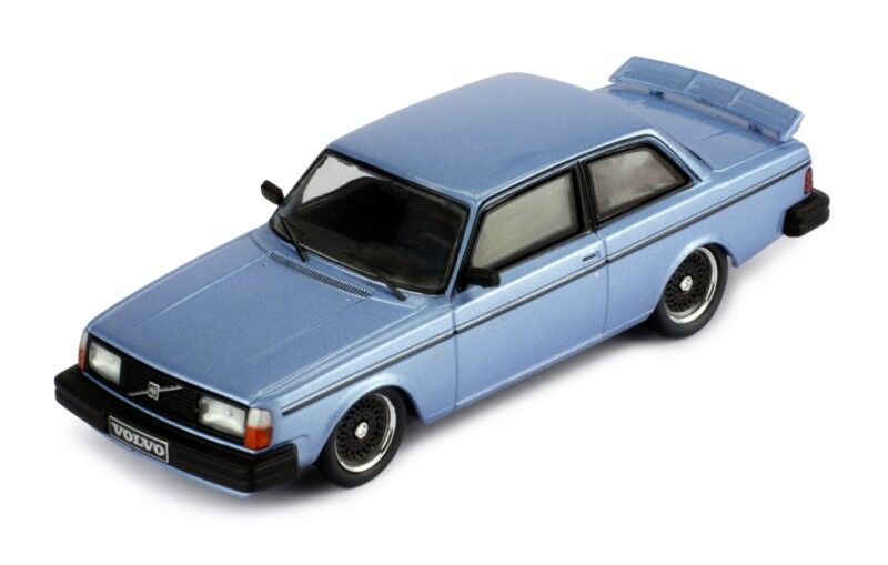 IXO Models 1/43 Volvo 240 Turbo "Custom" 1986 Metallic Light Blue