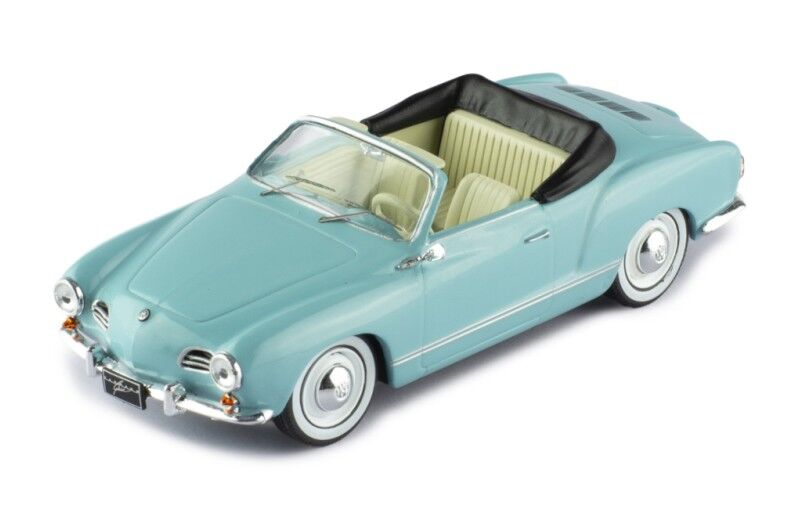 IXO Models 1/43 Volkswagen Karmann Ghia Cabriolet 1955 - Light Blue