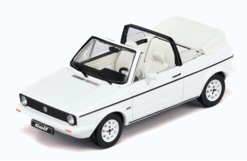 IXO Models 1/43 VOLKSWAGEN GOLF Cabriolet (MK I) 1981 White