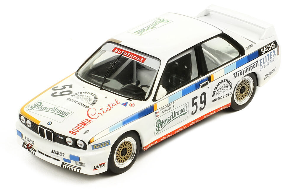 IXO Models 1/43 BMW E30 M3 #59 O.Vanicek/V.Tomasek WTCC 1988