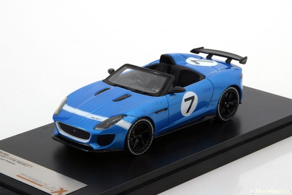 IXO Models 1/43 JAGUAR F-TYPE Project 7 Goodwood Festival 2013 - Blue