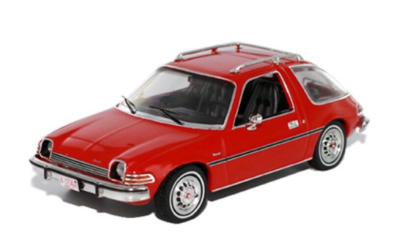 IXO Models 1/43 AMC Pacer X - Red - 1975