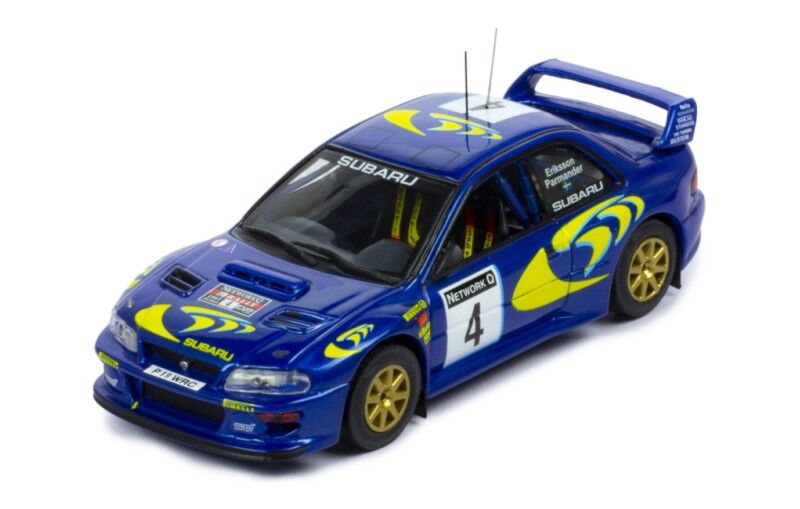 IXO Models 1/43 Subaru Impreza S5 WRC #4  K.Eriksson - S.Parmander Rac Rally 1997 (25th Anniversary Edition)