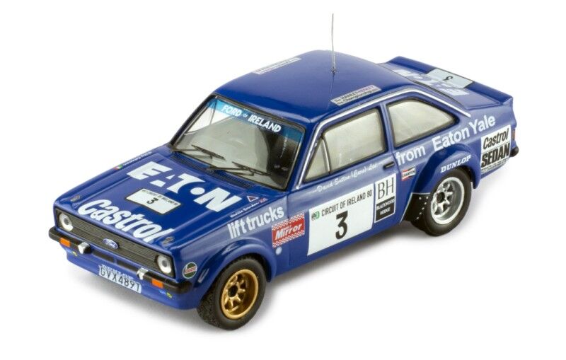 IXO Models 1/43 Ford Escort MK II RS 1800  #3 B.Coleman - N.Brendan Circuit Of Ireland 1980