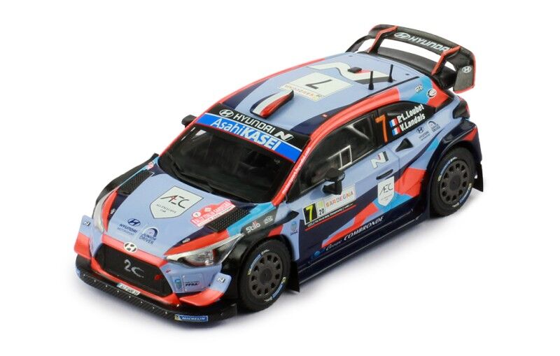 IXO Models 1/43 Hyundai i20 Coupe WRC #7 P-L. Loubet - V.Landais  Rally Sardegna 2020