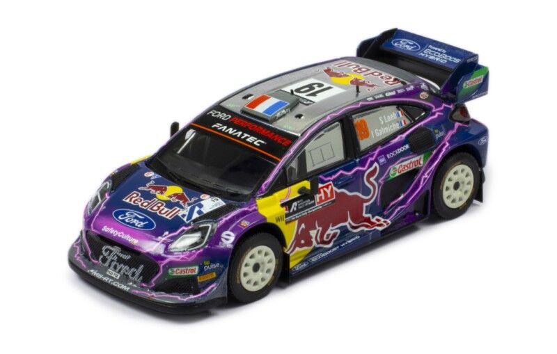 IXO Models 1/43 FORD PUMA Rally1 #19 S.Loeb - G.Isabelle Acropolis Rally 2022