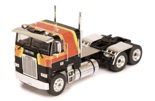IXO Models 1/43 Freightliner FLA -1993 Black and Orange