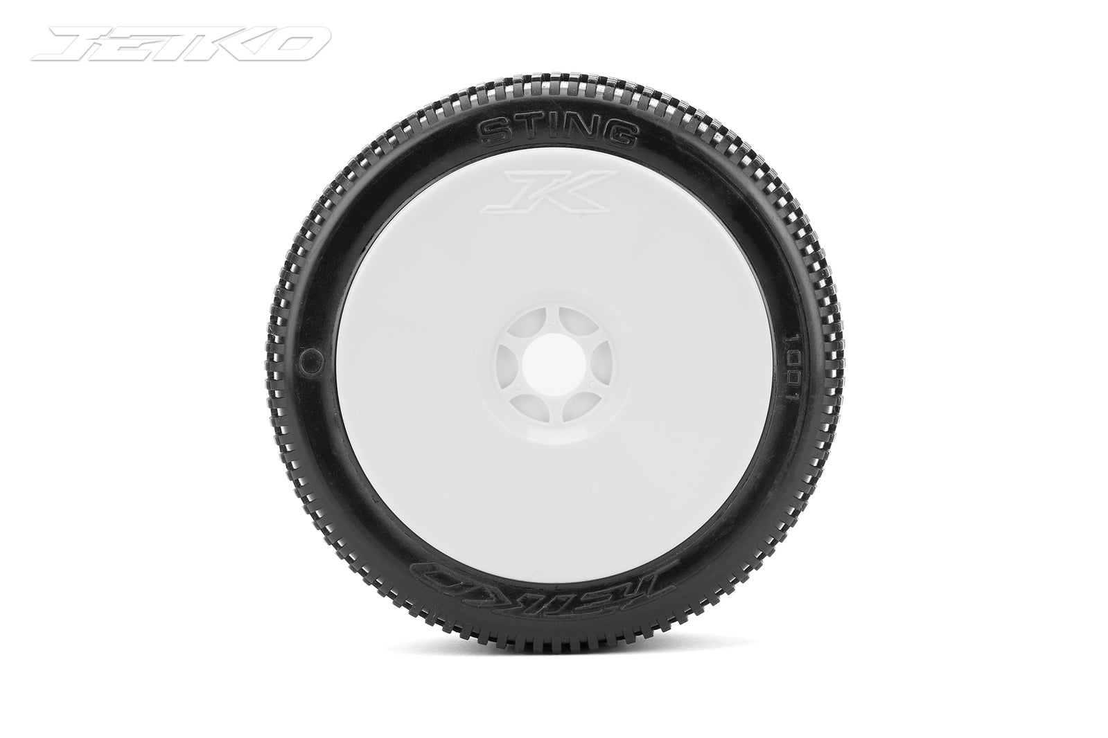 JKO1001MS Jetko 1/8 Buggy STING Tyres (Medium Soft) (2pcs) [1001MS] Jetko