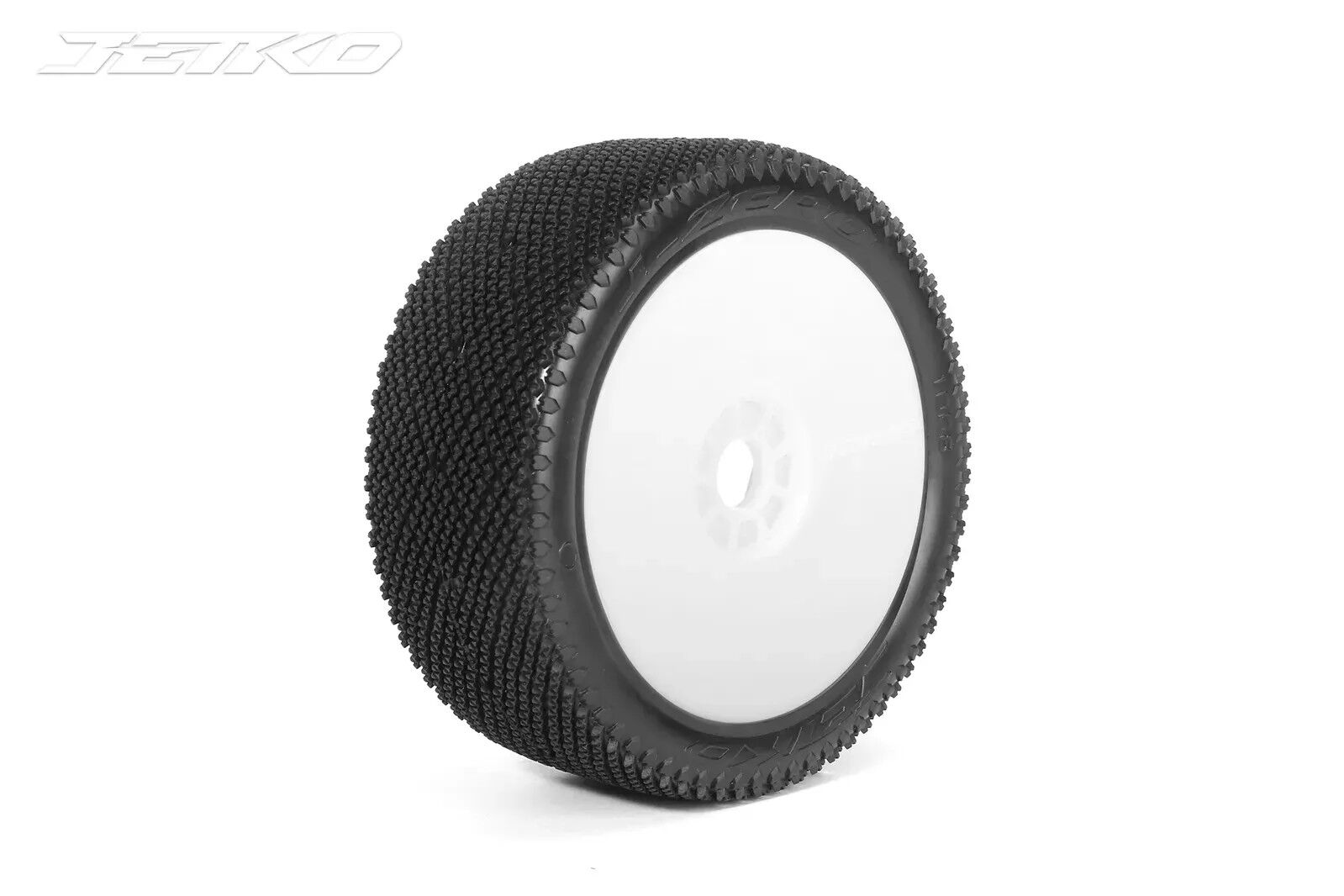 Jetko J-ZERO 1/8Buggy/Dish/White Rim/Ultra Soft/Glued
