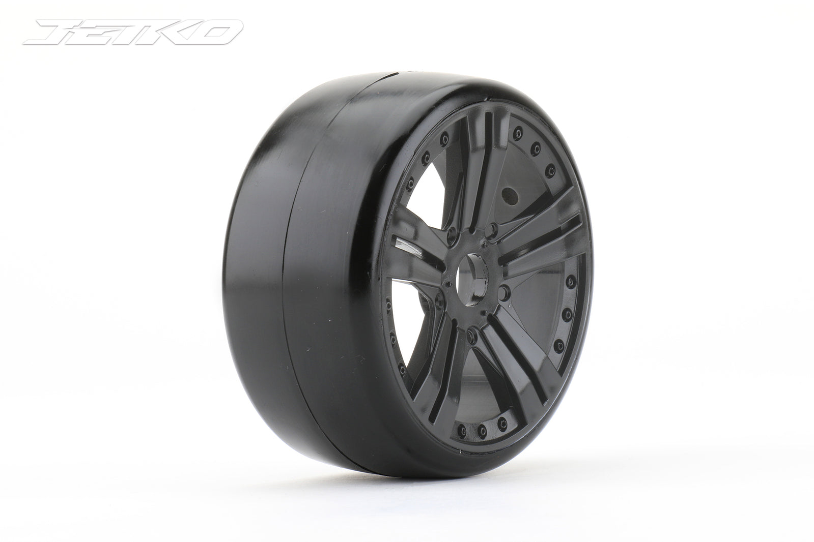 JKO1101CBUSGB Jetko 1/8 GT BUSTER Tyres (Claw Rim/Black/Ultra Soft/Belted) (2pcs) [1101CBUSGB] Jetko