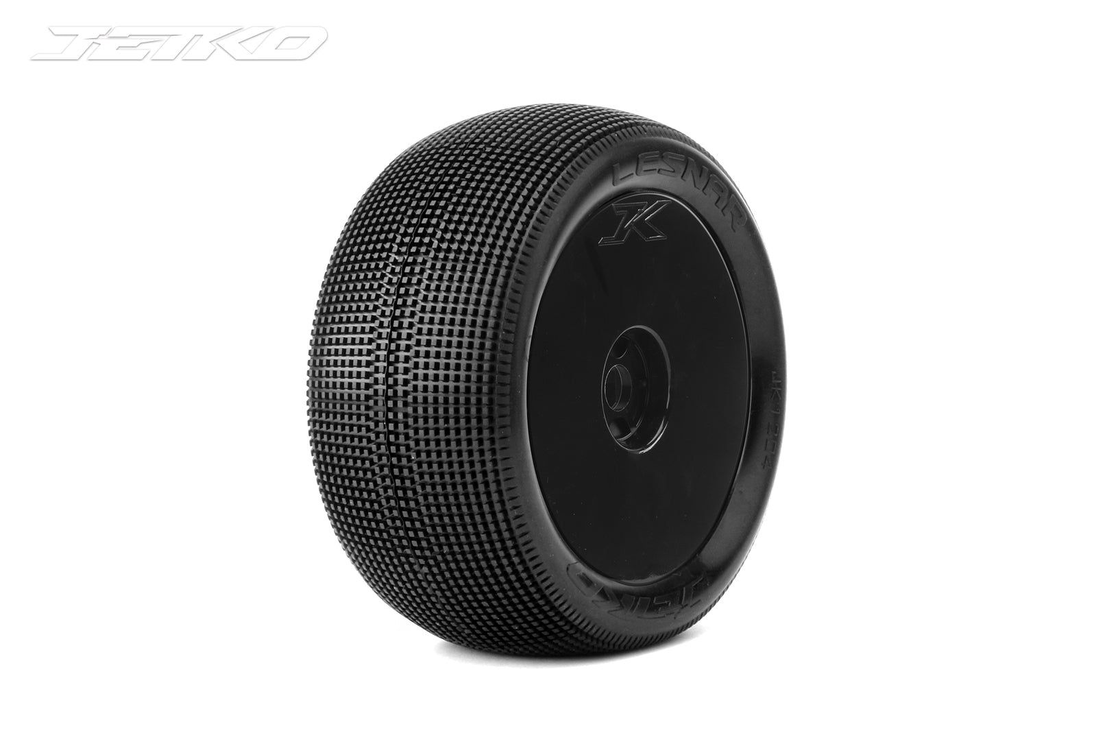 JKO1204DWUSG Jetko 1/8 LESNAR Truggy Tyres (Dish/White Rim/Ultra Soft) (2pcs) [1204DWUSG] Jetko