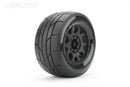 JKO1804CBMSGBB1 Jetko 1/8 MT 3.8 EX-SUPER SONIC Tyres (Claw Rim/Black/Med Soft/Belted/17mm 0 o/s) [1804CBMSGBB1] Jetko