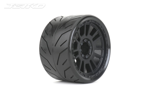 JKO1901CBMSGBB1 Jetko 1/8 SMT 4.0 BLACK PHOENIX Tyres (Claw Rim/Black/Med Soft/Belted/17mm 0 o/s) [1901CBMSGBB1]