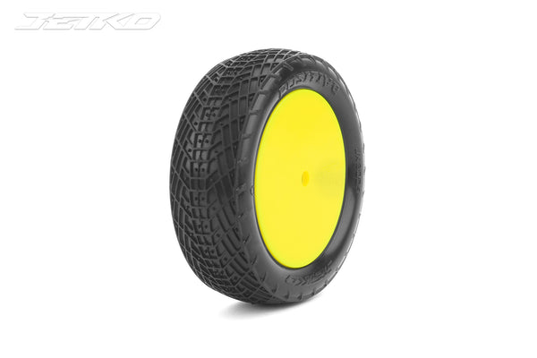 JKO2005DYSSG Jetko 1/10 Buggy 2WD Front-POSITIVE/Dish/Yellow Rim/Super Soft [2005DYSSG]