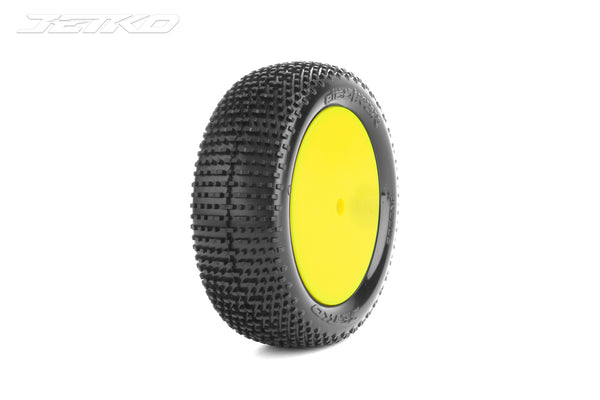 JKO2008DYSSG Jetko 1/10 Buggy 2WD Front-DESIRER/Dish/Yellow Rim/Super Soft [2008DYSSG]