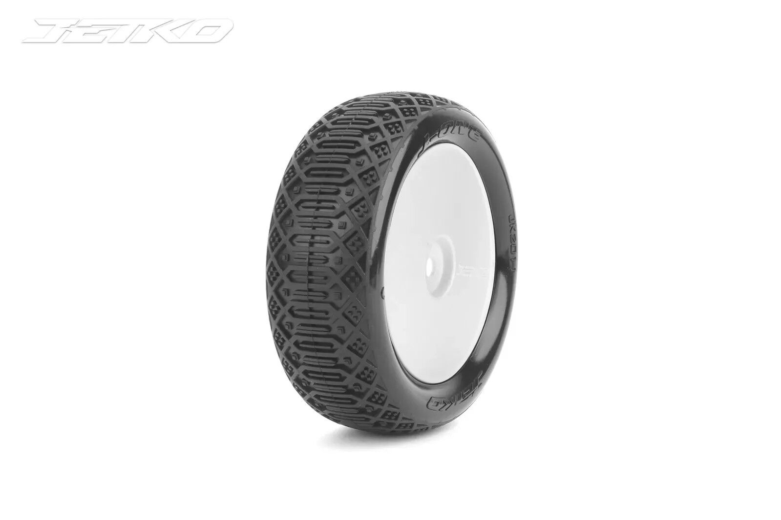 Jetko 1/10 Buggy 2WD Front-J-one/Dish/White Rim/Medium Soft/Glued