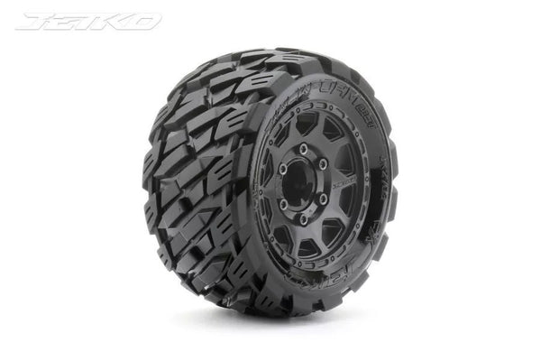 JKO2703CBMSGN Jetko 1/10 ST 2.8 EX-ROCKFORM/Claw Rim/Black/Medium Soft/Glued