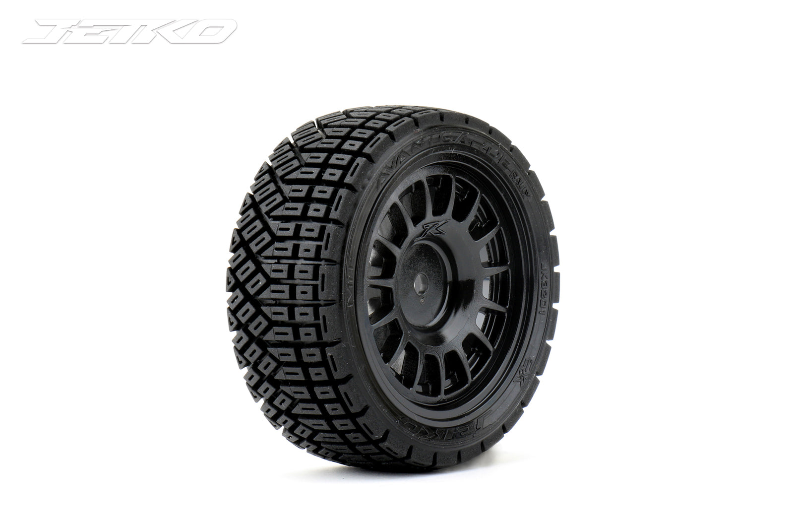 JKO3201CBSSG Jetko 1/10 Rally AVANTGARDE Tyres (Claw Rim/Black/Super Soft) (4pcs) [3201CBSSG] Jetko