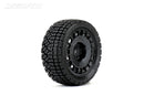 JKO3201RBSSG Jetko 1/10 Rally AVANTGARDE Tyres (Radial Rim/Black/Super Soft) (4pcs) [3201RBSSG] Jetko