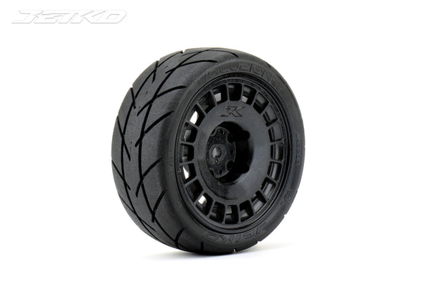 JKO3203CBMSG Jetko 1/10 GT EVOLUTION Tyres (Claw Rim/Black/Medium Soft) (4pcs) [3203CBMSG]