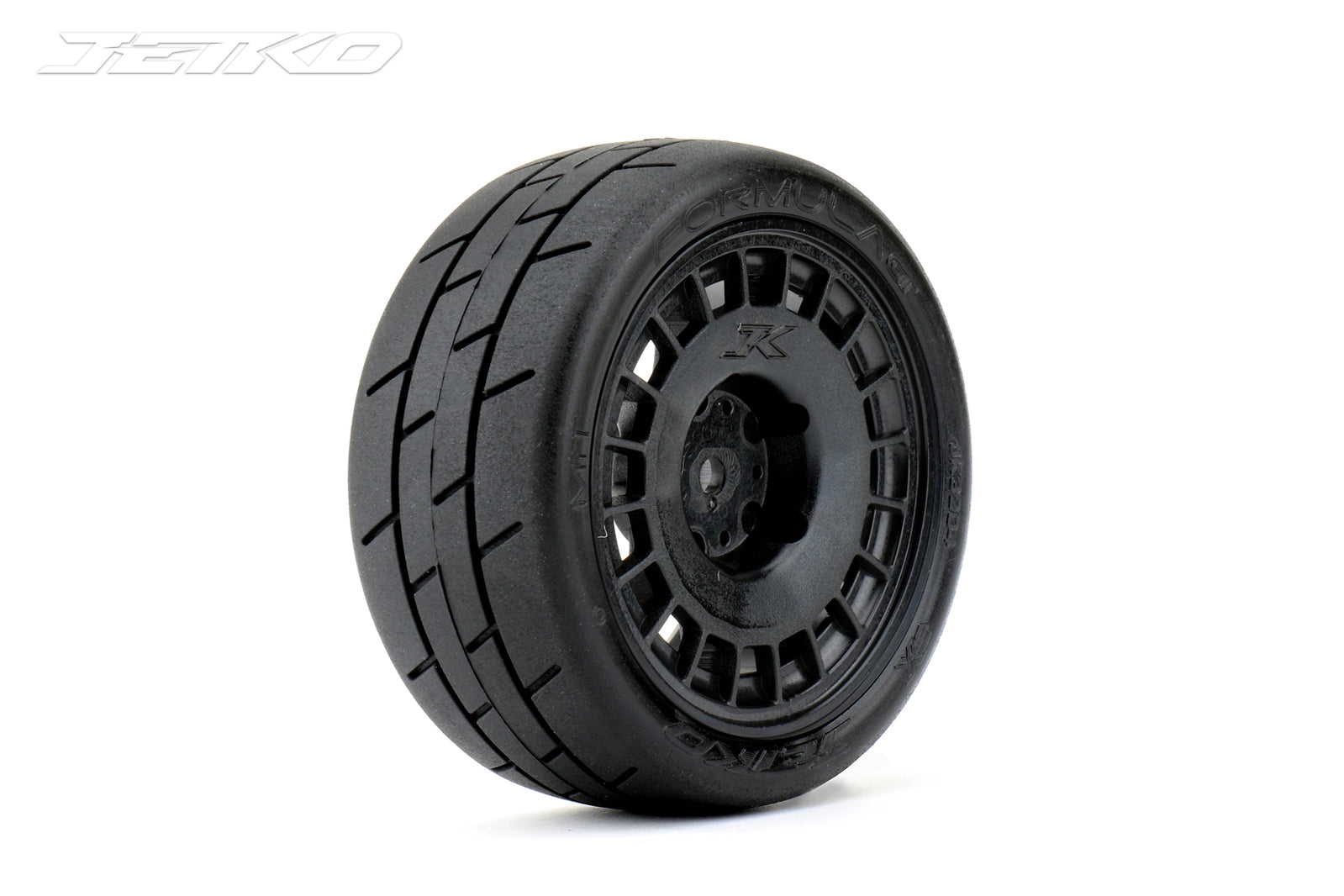 JKO3204RBSSG Jetko 1/10 GT FORMULA Tyres (Radial Rim/Black/Super Soft) (4pcs) [3204RBSSG] Jetko