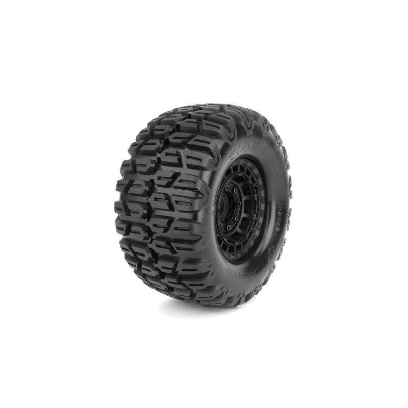 JKO5803CBMSGB Jetko 1/5 XMT EX-SLAYER/Claw Rim/Black/Medium Soft/Belted/(24mm for TRAXXAS & ARRMA) [5803CBMSGB]