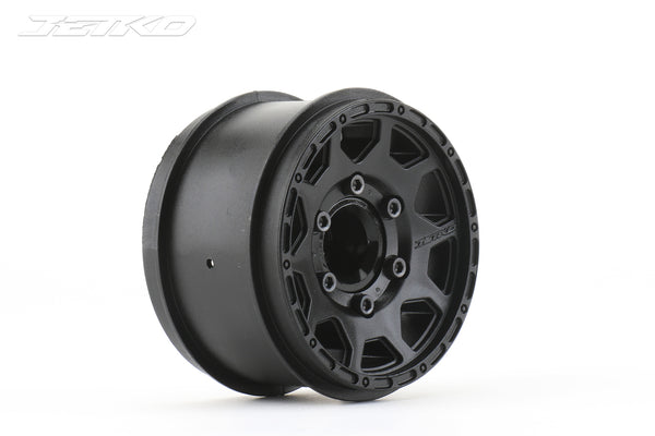 JKO6105B1 Jetko 1/10 EX ST MT 2.8 Wheel (Black) 12mm 0 offset [6105B1]