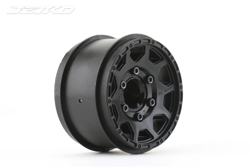 JKO6105B2 Jetko 1/10 EX ST MT 2.8 Wheel (Black) 12mm 1/2 offset [6105B2]