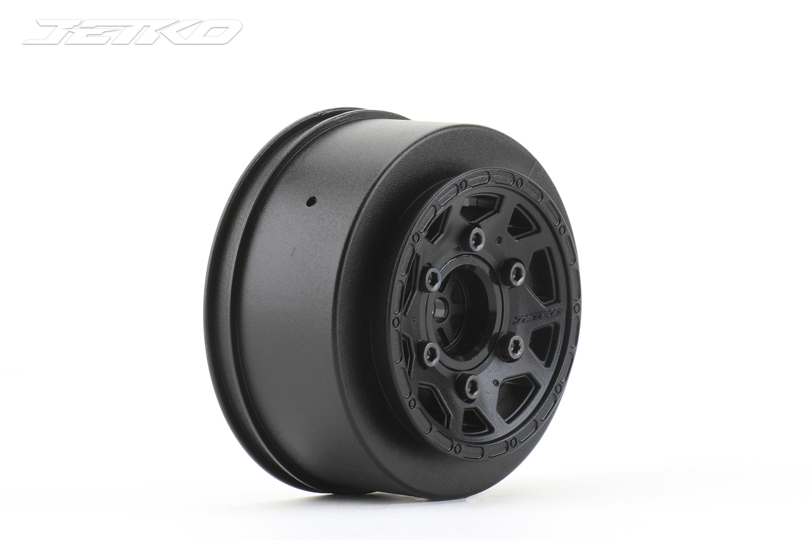 JKO6106B2 Jetko 1/10 EX SC Wheel (Black) 12mm 1/2 offset [6106B2] Jetko
