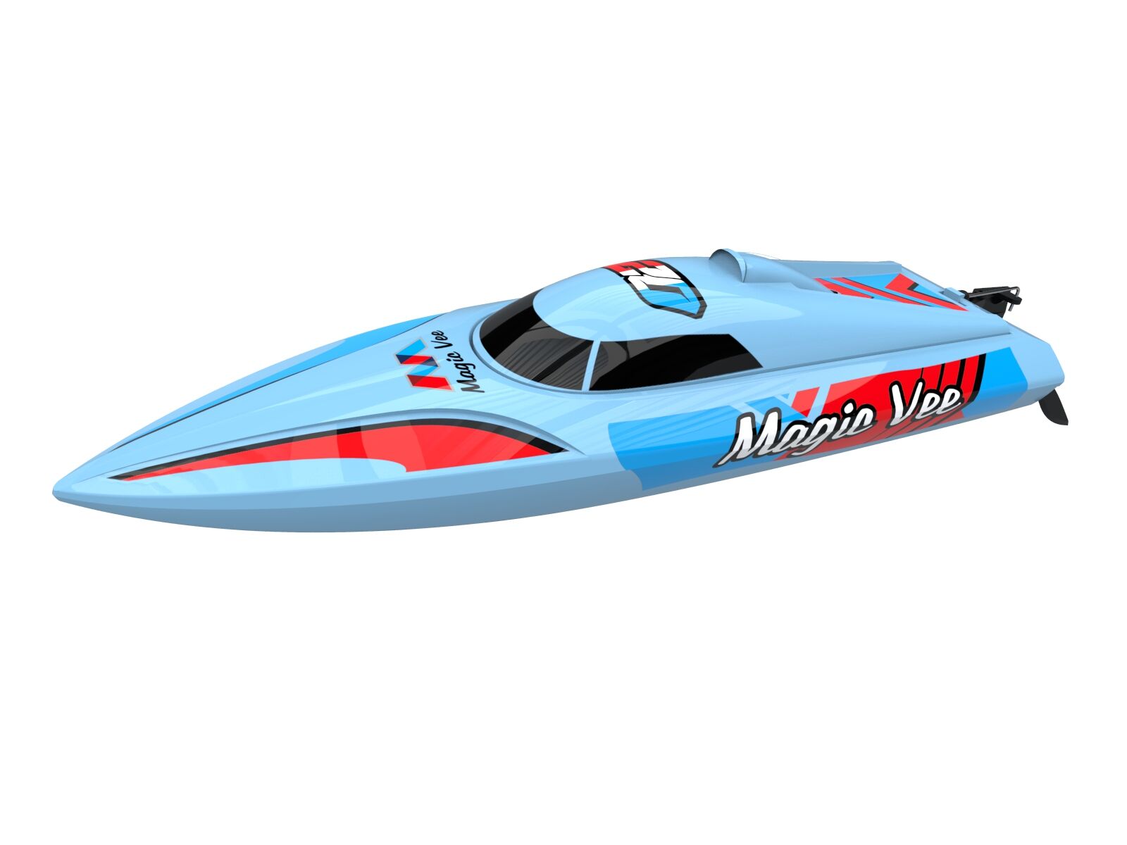 Joysway Magic Vee V6 270mm Brushed 20km/h RTR Speedboat