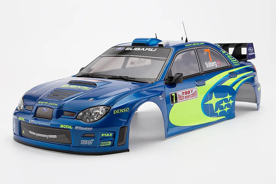 KILLERBODY SUBARU IMPREZA WRC 2007 PAINTED BLUE BODY KIT Killer Bodies