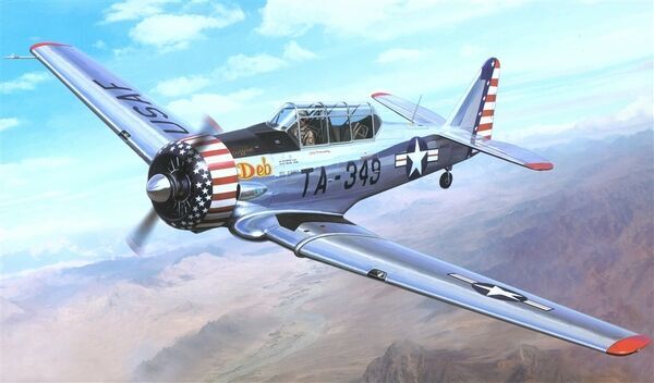 Kitty Hawk 1/32 T-6 Texan Plastic Model Kit