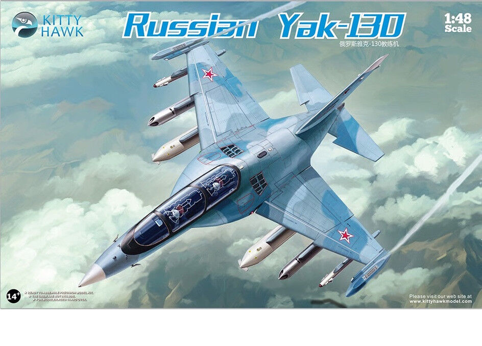 Kitty Hawk 1/48 Yak-130 Plastic Model Kit