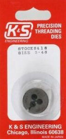 K&S 418 3-48 THREADING DIE (1 PIECE) K&S METALS