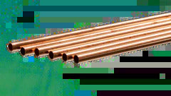 Round Copper Tube: 7/32" OD x 0.014" Wall x 36" Long (6 Pieces) K&S METALS