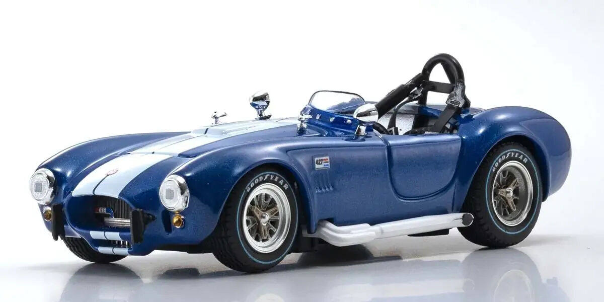 Kyosho Original 1/43 Shelby Cobra 427S/C Racing Screen (Blue) Diecast Model Car
