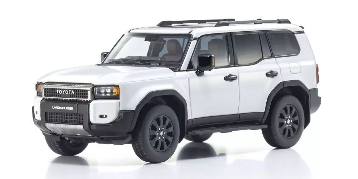 Kyosho Original 1/43 Toyota Land Cruiser 250 (Platinum White Pearl Mica) Diecast Model Car