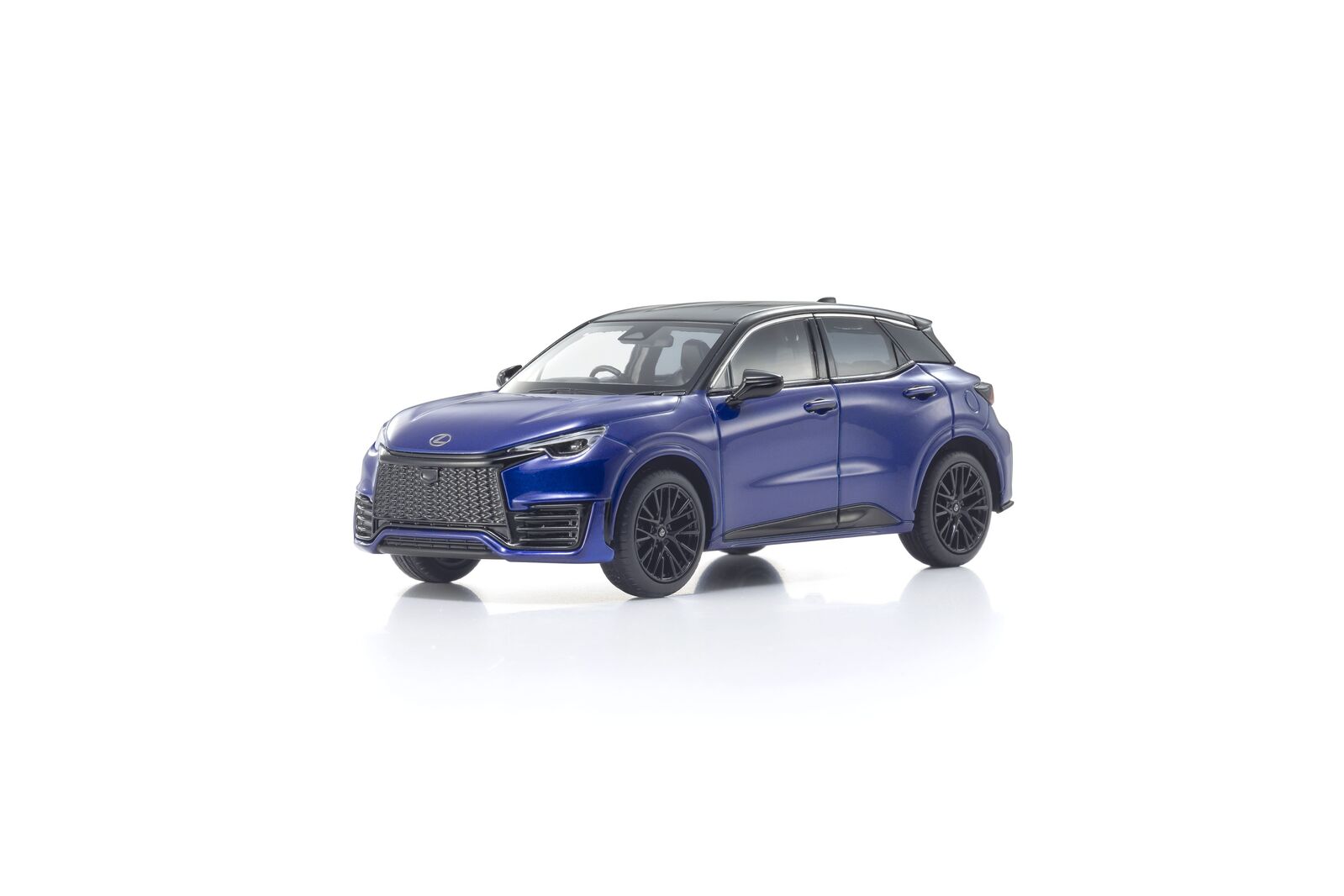 Kyosho 1/43 LEXUS LBX MORIZO RR Heat Blue Contrast Layering/Black Diecast Model Car