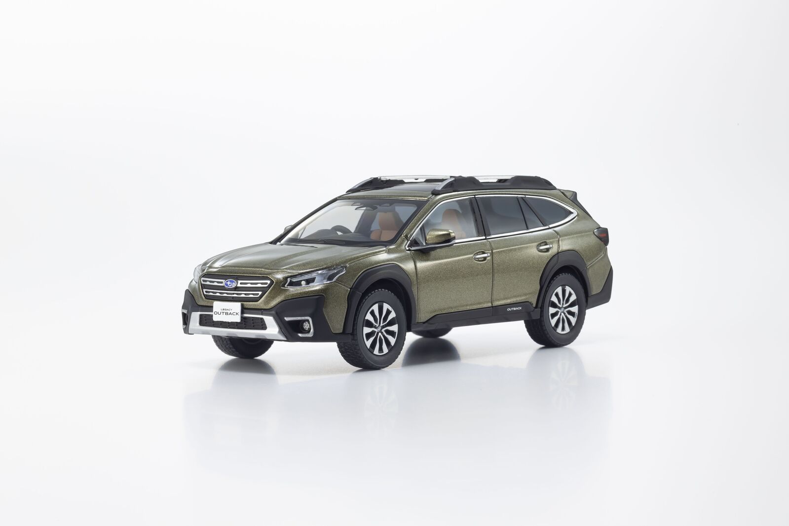 Kyosho 1/43 SUBARU LEGACY OUTBACK Green Diecast Model Car