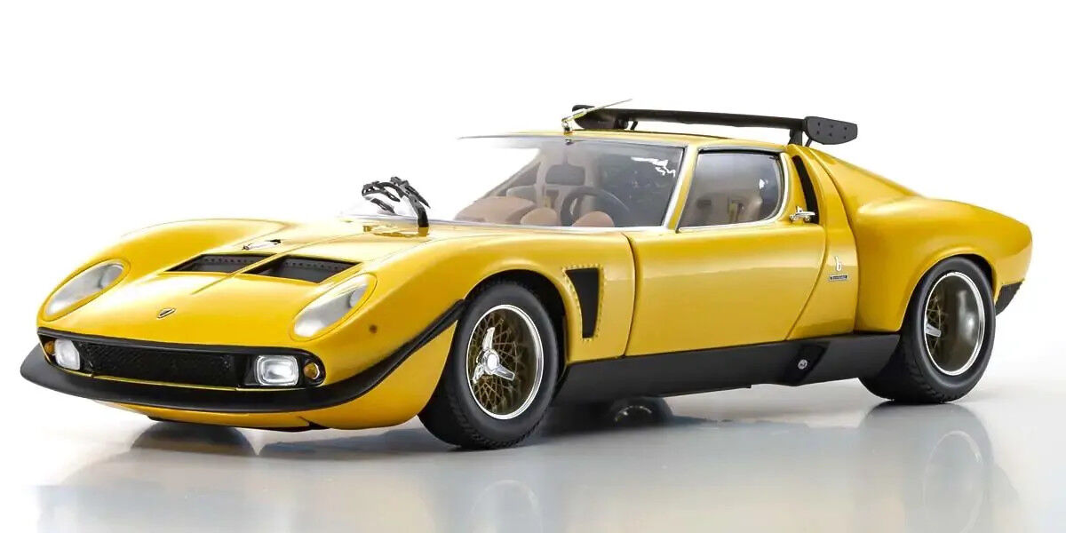 Kyosho 1/18 Lamborghini Miura SVR Diecast Model Car