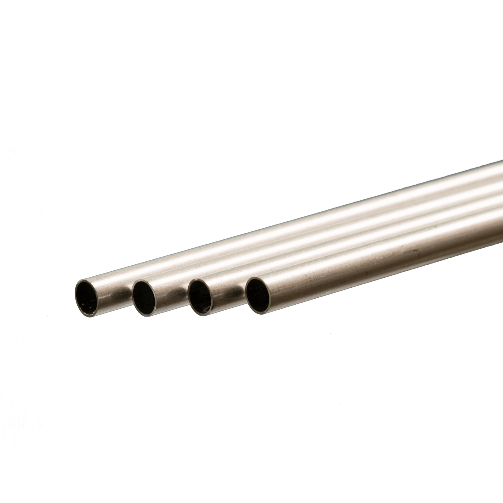 K&S Aluminium Tube 8 x 1000mm 0.45 Wall (Pack of 4 Tubes)