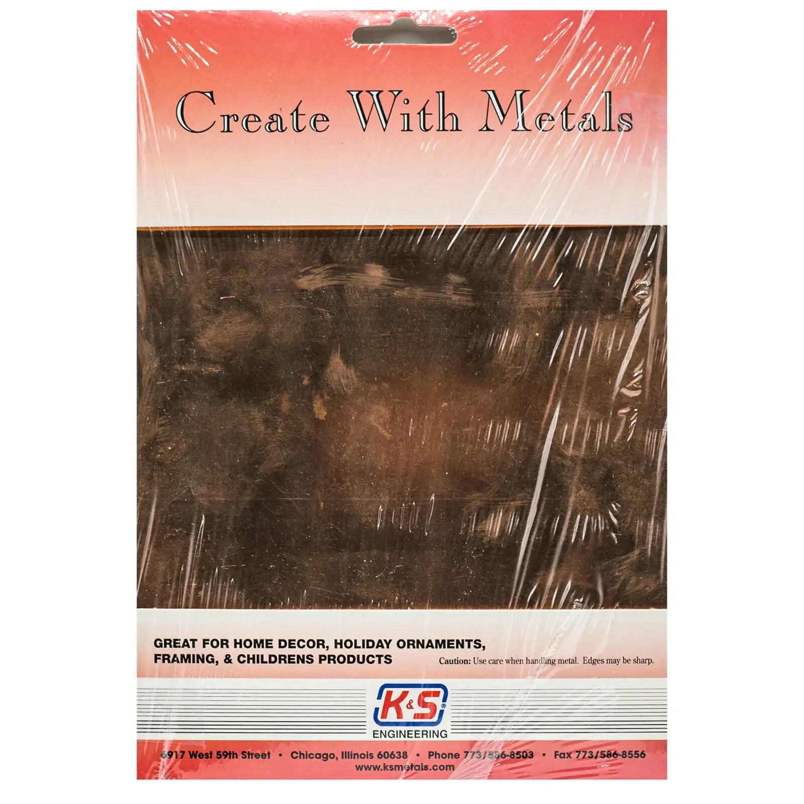 K&S Copper Sheet 8 x 10" (1)