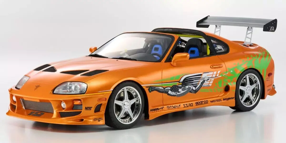 Kyosho Original 1/12 Toyota Supra Turbo "Fast & Furious" Resin Model Car