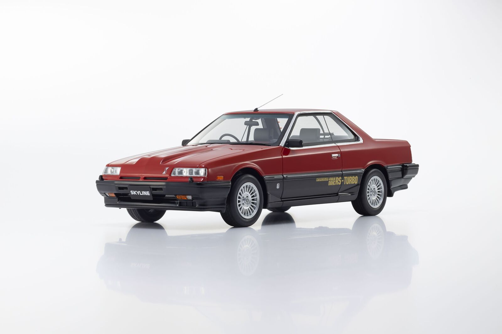 Kyosho Samurai 1/18 Nissan Skyline 2000 Turbo RS-X (Red) Resin Model Car