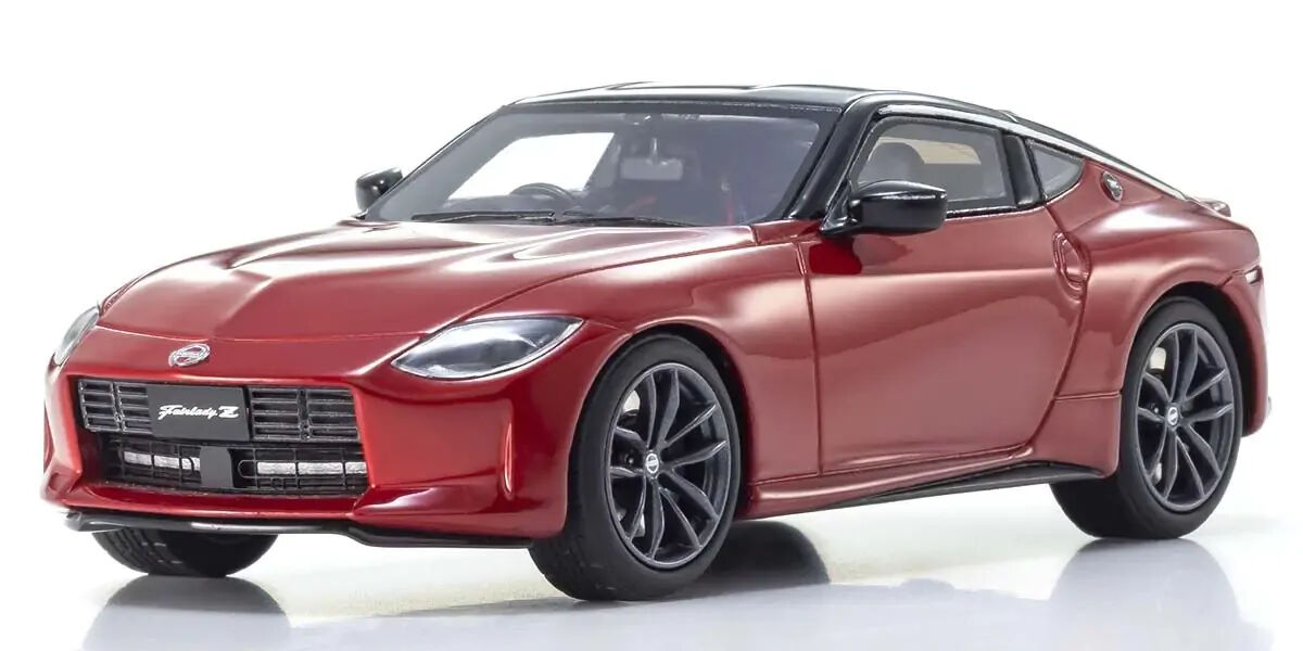 Kyosho Original 1/43 Nissan Fairlady Z (Red) [Limited to 400pcs] Resin Model Car