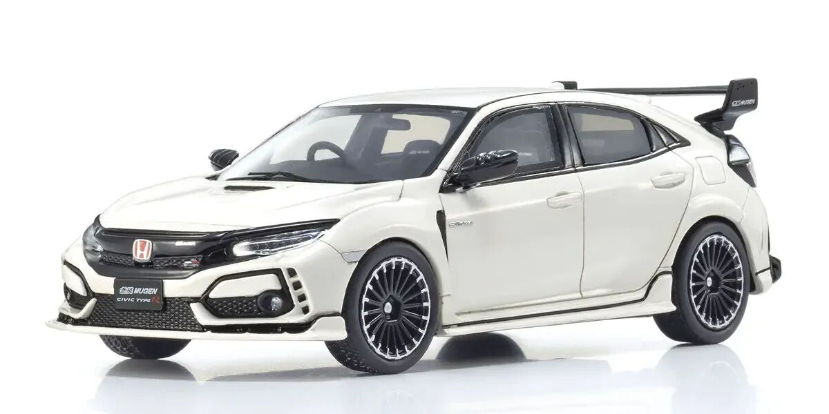 Kyosho 1/43 Honda Civic Type R Mugen White Resin Model Car