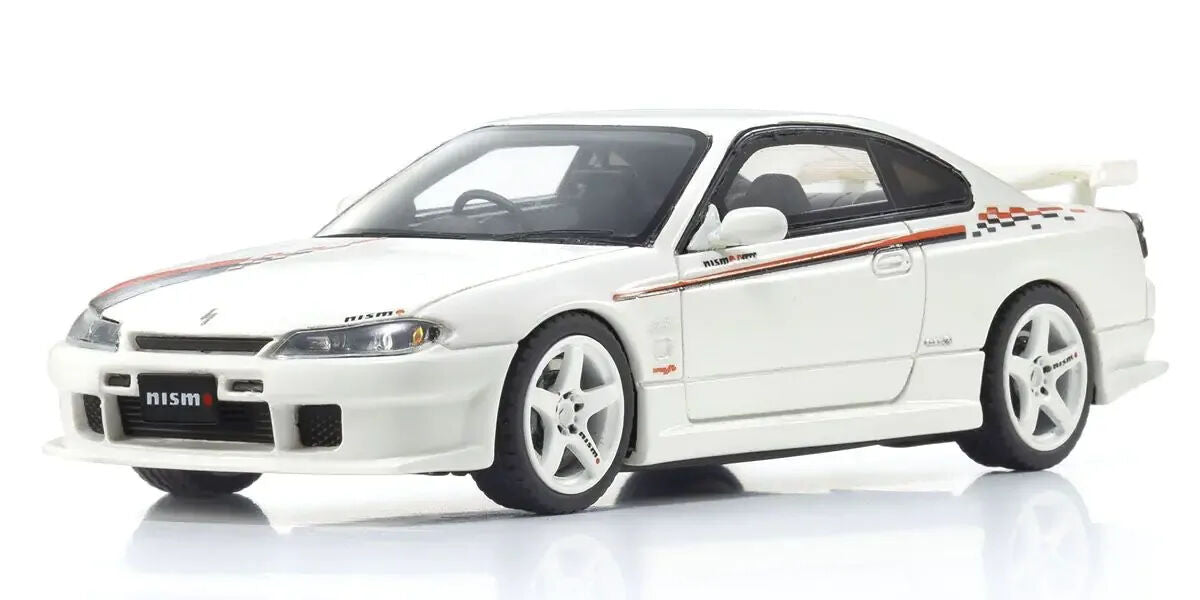 Kyosho 1/43 Nissan Silvia S15 Spec RNISMO Aero White Resin Model Car