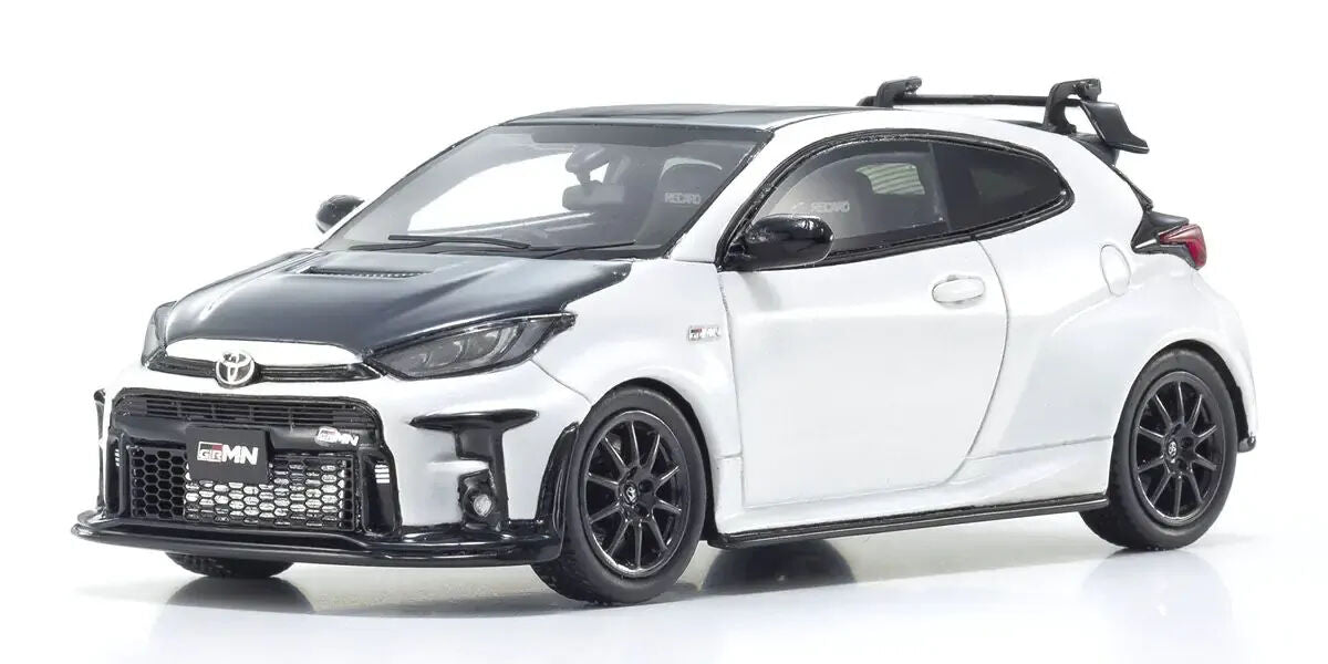 Kyosho 1/43 Toyota GRMN Yaris Circuit Package White Resin Model Car